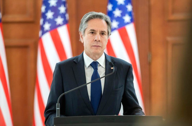  Блинкен на дипломатска турнеја по Блискиот Исток