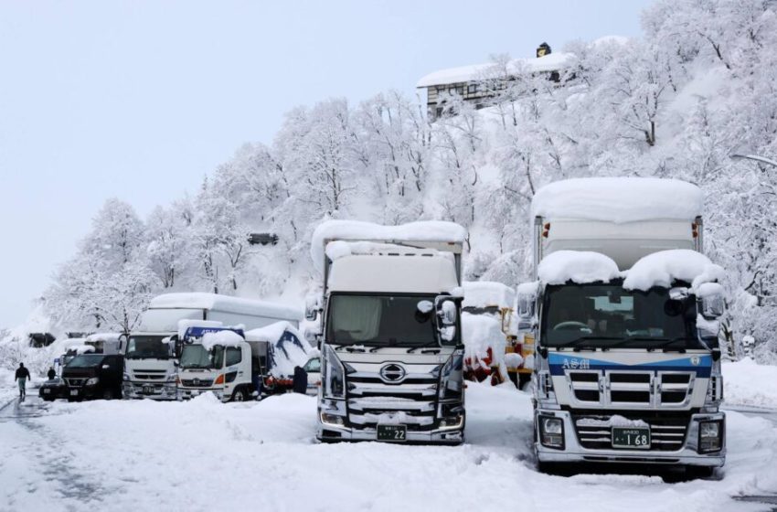 Снежно невреме со поларни температури ја зафати Јапонија
