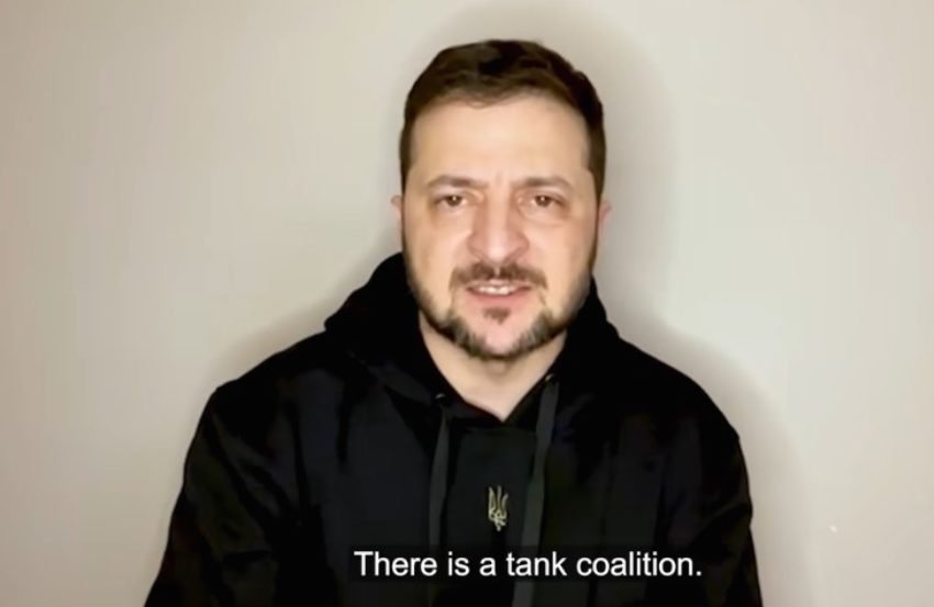  Зеленски ги поздрави одлуките за тенковите, побара ракети и борбени авиони