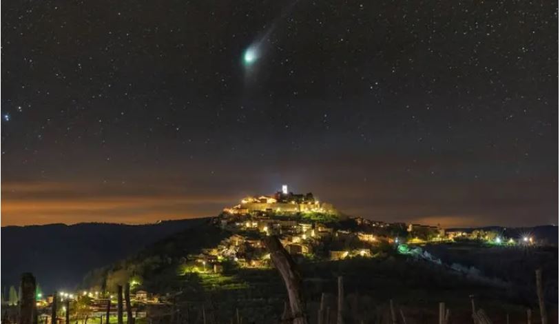  Хрватите ја снимија зелената комета: Ние сме последните луѓе што ја видовме (ВИДЕО)