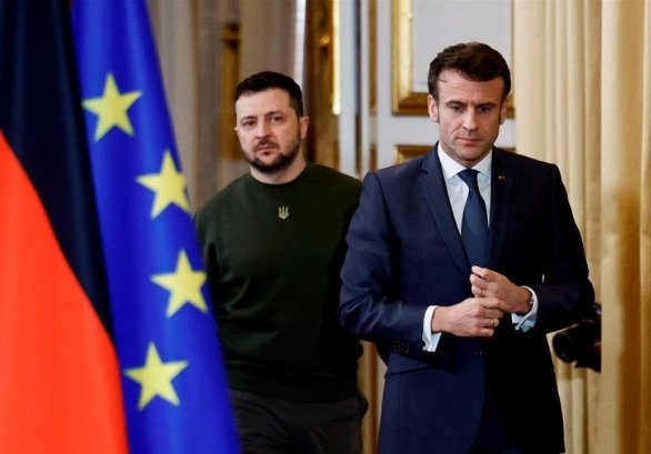  Макрон и Зеленски ќе патуваат заедно на самитот на ЕУ во Брисел