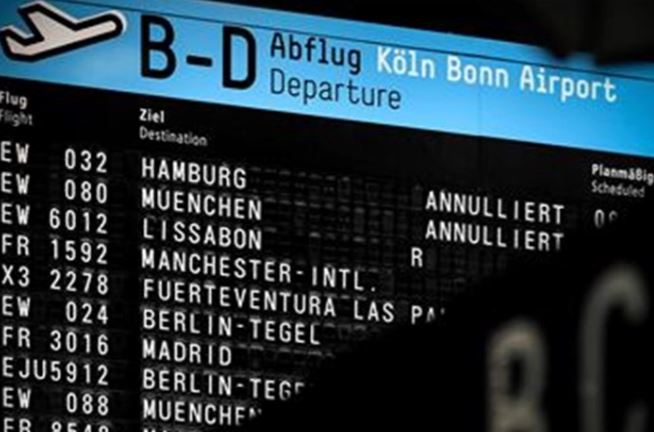  Во прекин веб-страниците на неколку германски аеродроми