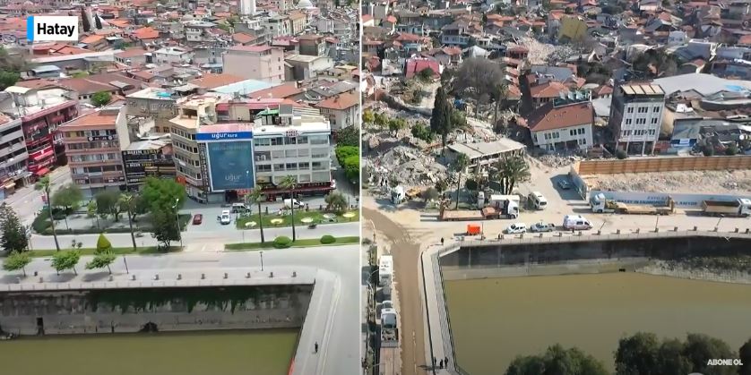  ВИДЕО: Турски Хатај низ слики, пред и по катастрофалниот земјотрес