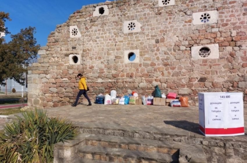  Отворен пункт за донирање во центарот на Прилеп, градот ќе одвои околу 500.000 денари за Турција и Сирија