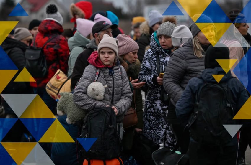  Речиси осум милиони луѓе ја напуштија Украина