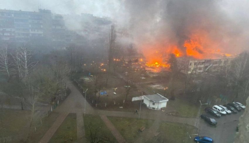  Русите ноќеска гаѓале енергетски постројки во Украина, утрово напад на Лавов