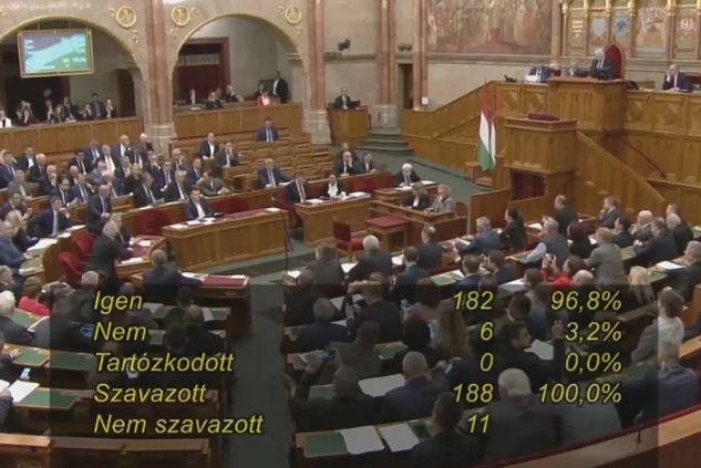  Унгарскиот парламент го ратификуваше пристапот на Финска во НАТО