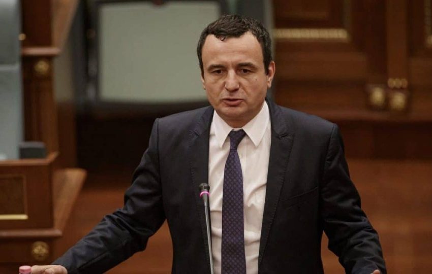  Курти не ја прифаќа одлуката на Уставниот суд на Косово за декретот на Тачи