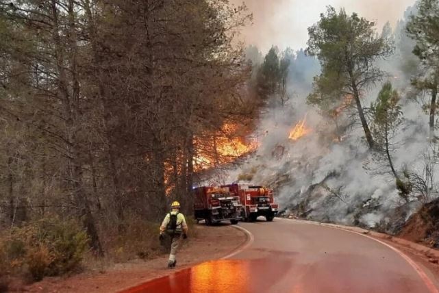  Почна сезоната на пожари во Европа, во Шпанија огнот зафати 4.000 хектари шума