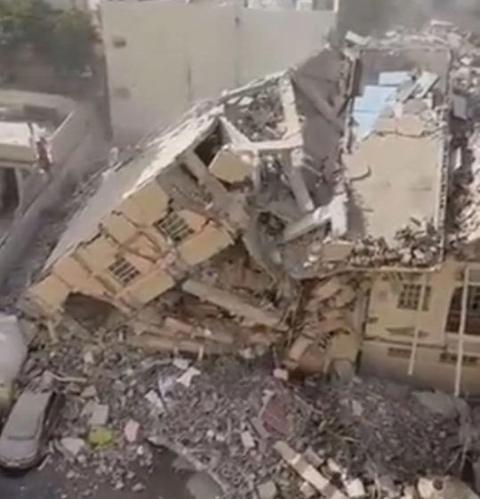  Се урна четирикатница во Доха, едно лице загина