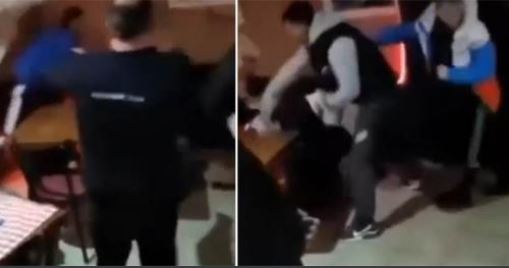  ВОЗНЕМИРУВАЧКО ВИДЕО: Во тепачка човек со стол го удираат по глава, лекарите се борат за неговиот живот