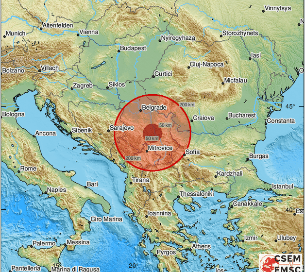  Земјотрес од 4 степени после поплавите во Србија, вонредна состојба во 26 градови и општини