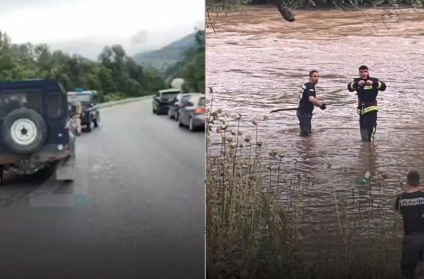  По несреќа на патот Скопје-Приштина: Три лица исчезнати во река Лепенец, едно спасено – во тек голема спасувачка акција!