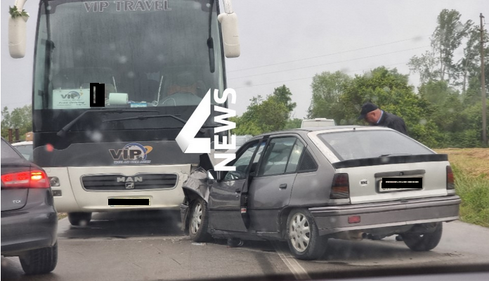  Детали за несреќата а патот Охрид – Струга: Две лица се однесени во болница, еден со тешки повреди
