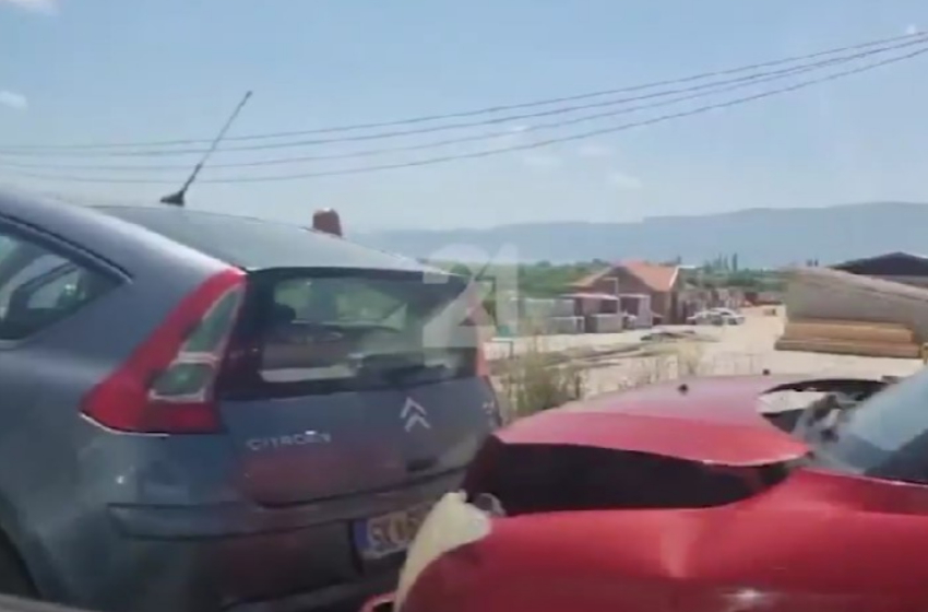  ВИДЕО: Се судрија четири возила кај влезот на Охрид и Струга