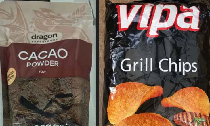  Чипсот „ВИПА Грил“ повлечен од продажба поради акриламид, повлечено и органско какао кое не било пуштено во промет