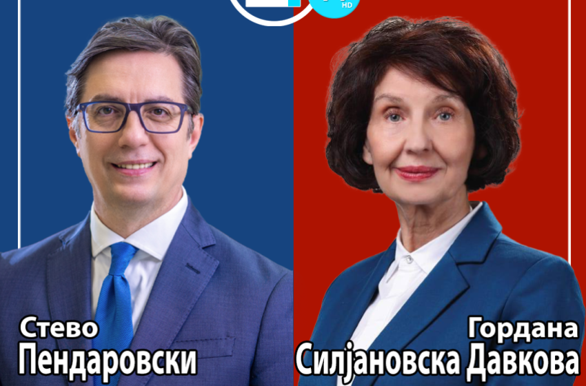  Стево Пендаровски – Гордана Силјановска Давкова: На ТВ21 е организирана првата претседателска дебата пред вториот круг