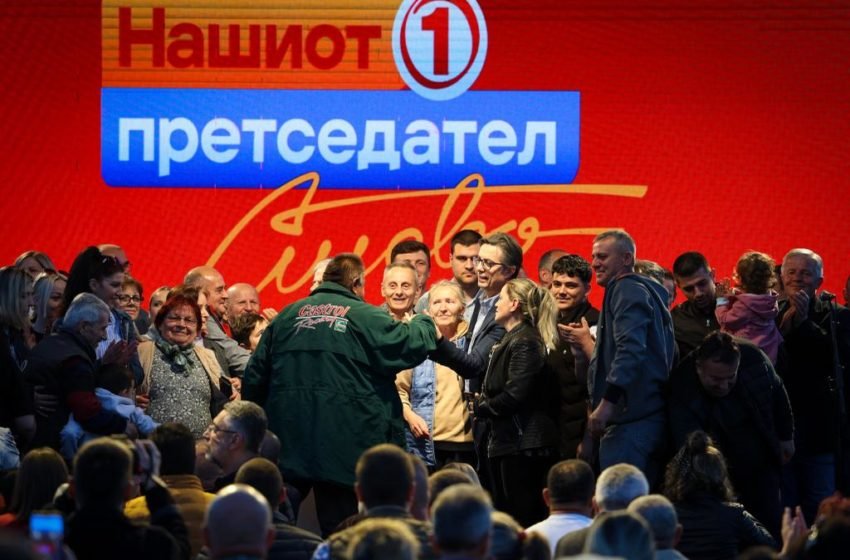  Пендаровски во Македонски Брод: Гласајте за претседател кој нема да ве дели на ваши и наши