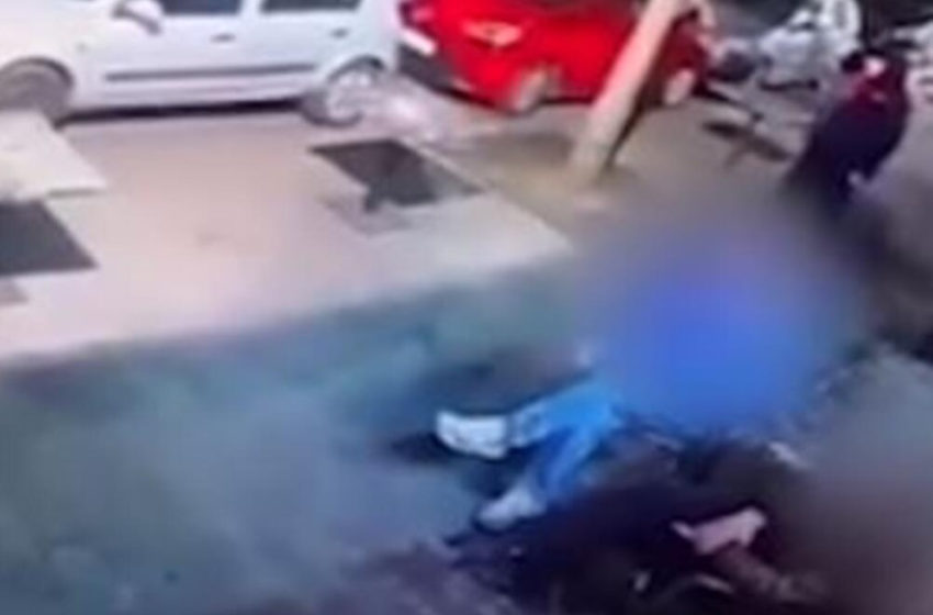  ВОЗНЕМИРУВАЧКО ВИДЕО] Вака е убиен Албанецот додека пиел кафе! Испливала страшна снимка: Маж го изрешетал, се поради крвна одмазда
