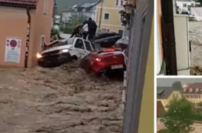  Голема поплава во Австрија- се излеа река во близина на Грац (ВИДЕО)