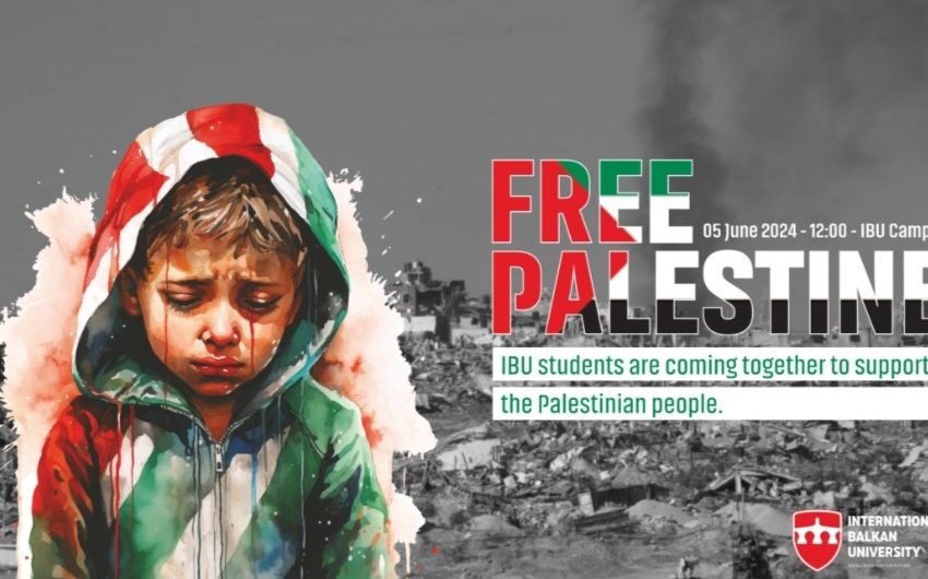  Студентите на ИБУ се здружуваат за да го поддржат палестинскиот народ