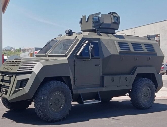  Албанија го претстави првото оклопно воено возило „Made in Albania“