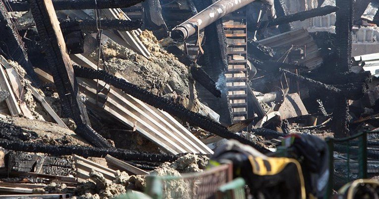  ФОТО: Изгоре една од најголемите пилани во Хрватска