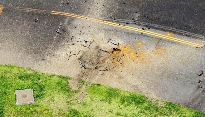  Експлозија на бомба од Втората светска војна затвори аеродром во Јапонија