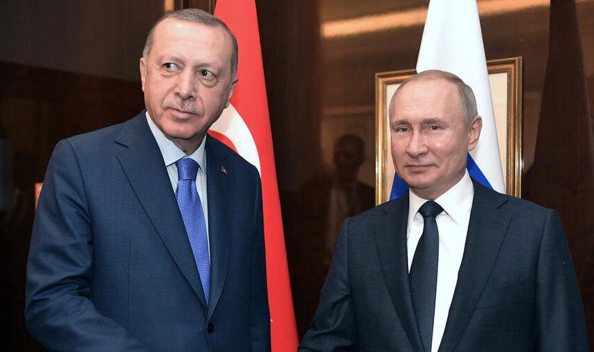  Ердоган разговараше со Путин за билатералните односи, особено за Блискиот Исток