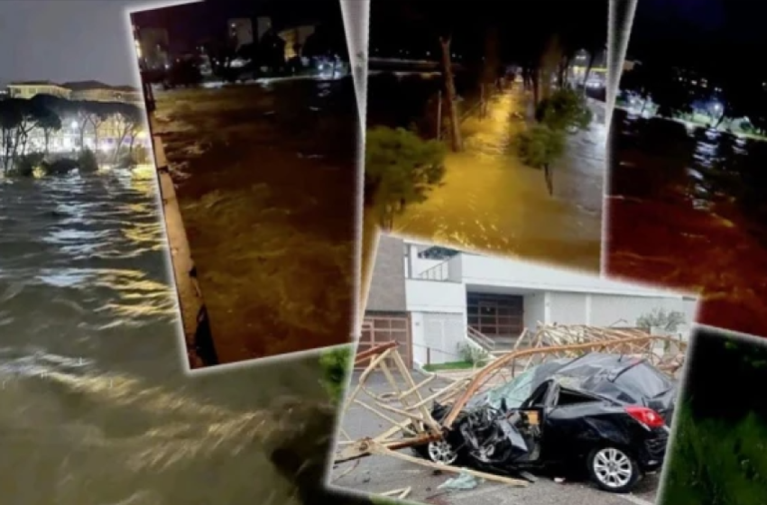  [ВИДЕО/ФОТО] Невремето предизвика хаос во Италија: паднат кран во Рим, поплави во Џенова и итни евакуации“