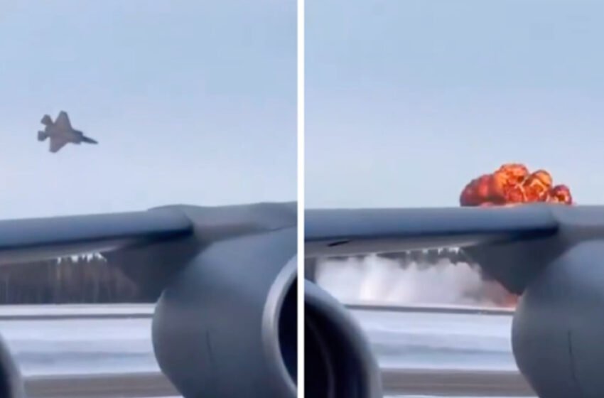  [ВИДЕО] Снимено уривањето на моќниот американски авион „Ф-35“ на Алјаска