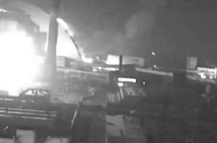  [ВИДЕO] Руски дрон удри во куполата во Чернобил: објавена снимка