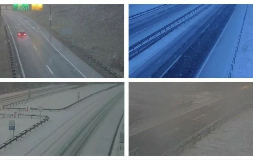  Хрватска се разбуди под снег – завеани автопатишта