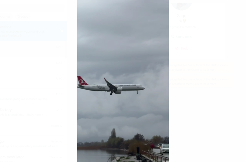  Пристигна првиот лет од Истанбул на охридскиот аеродром