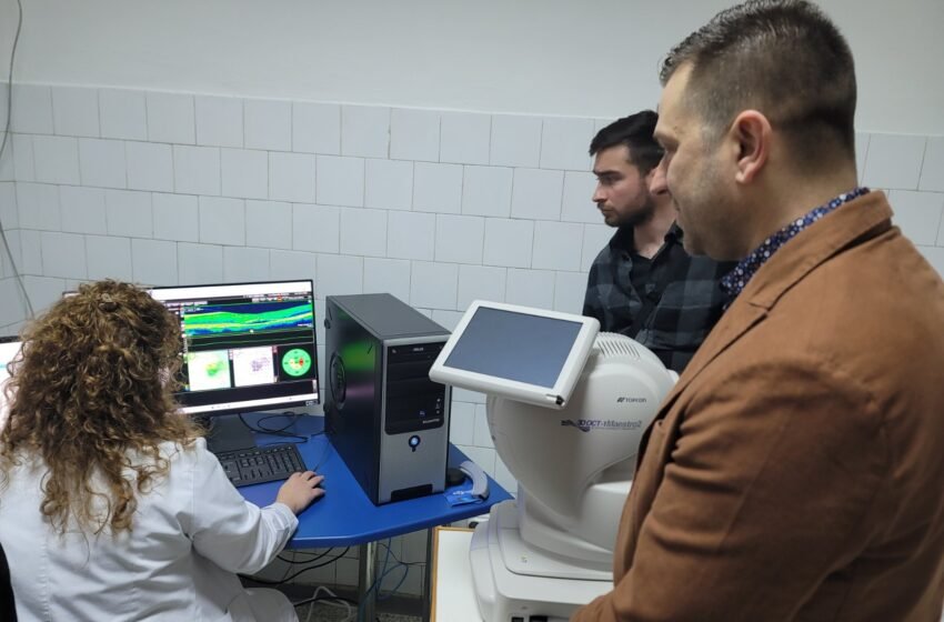  Нова вредна донација при ЈЗУ Општа болница Охрид, современа апаратура во одделот за Патологија и одделот за Офталмологија