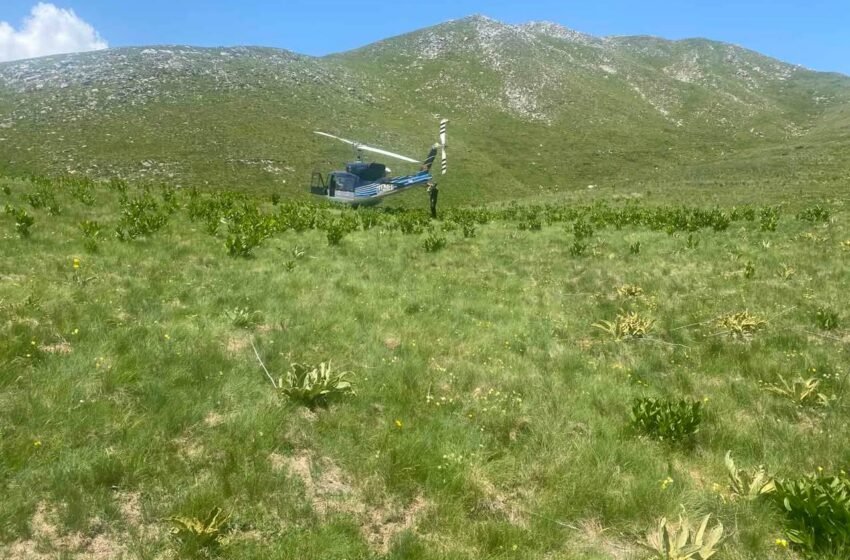  Спасувачка акција со хеликоптер на Јабланица, вклучени биле и „Тигрите“