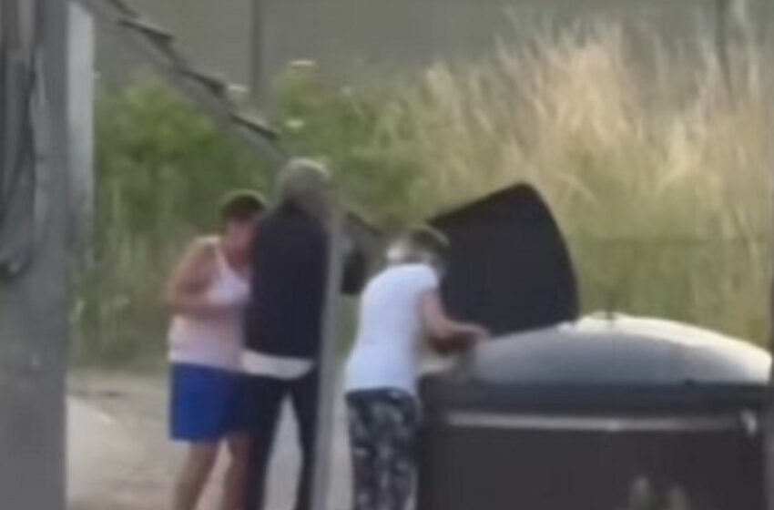  Нереално видео од Црна Гора: На девојка ѝ паднала чантата во подземен контејнер, погледнете што направил овој човек