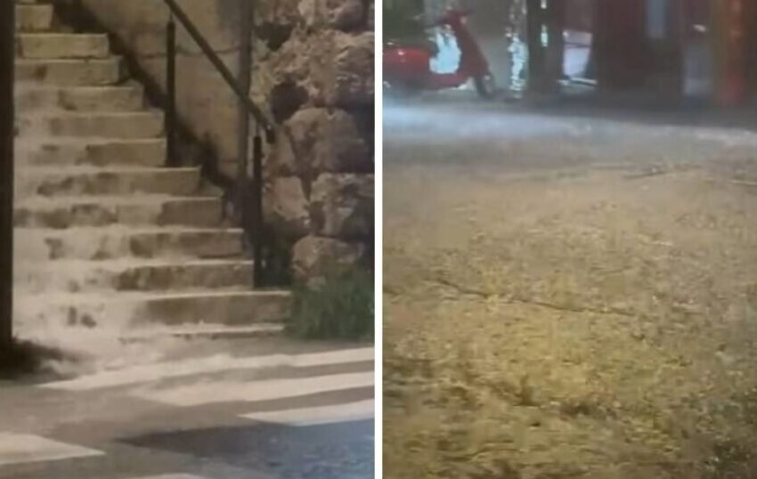 Невреме во Хрватска: Поплави, одрони и прекинати траектни линии