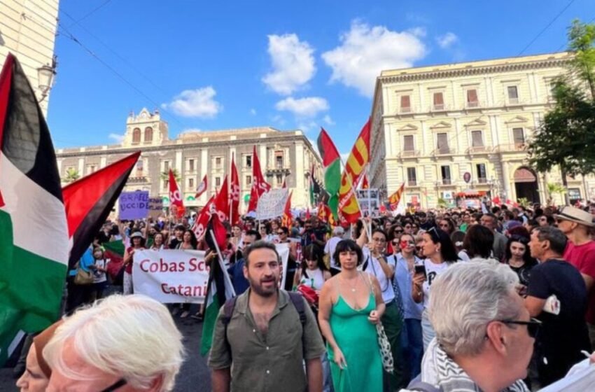  Во Италија демонстранции и блокади за осуда на геноцидот во Газа