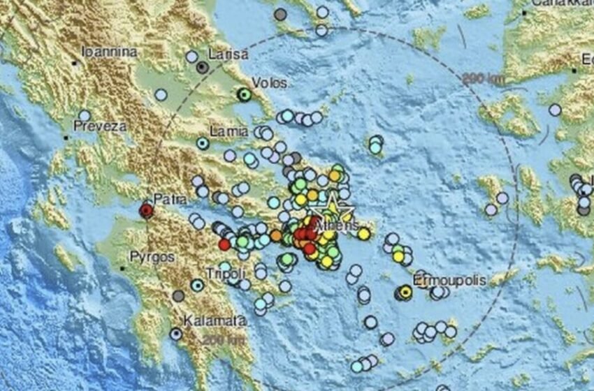 Земјотрес од 5,3 степени ја погоди Грција