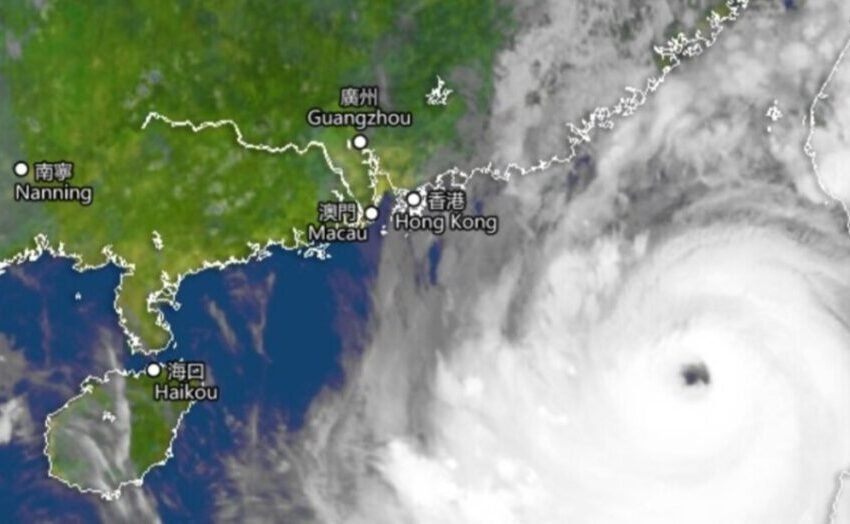  Кина затвора училишта поради тајфунот Рагаса, властите со предупредување: „Останете дома“