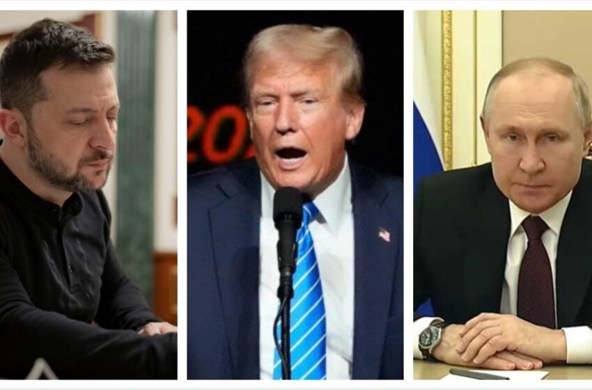  Трамп: Зеленски и Путин се мразат толку многу што не можат да дишат, ќе морам јас да ги зближам