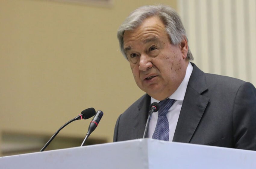  Генерален секретар на ОН: Глобалното затоплување ја турка Земјата кон пропаст