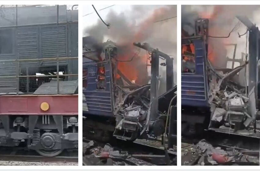  Русите погодија воз полн со патници во Украина – Зеленски: Ова е тероризам