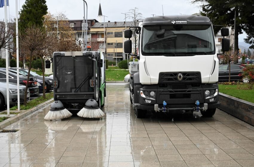  УНДП и Општина Струга со нова опрема за почист град и подобар квалитет на воздухот