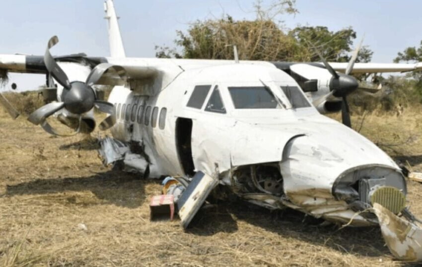  Се урна авион кој пренесувал хуманитарна помош во Јужен Судан