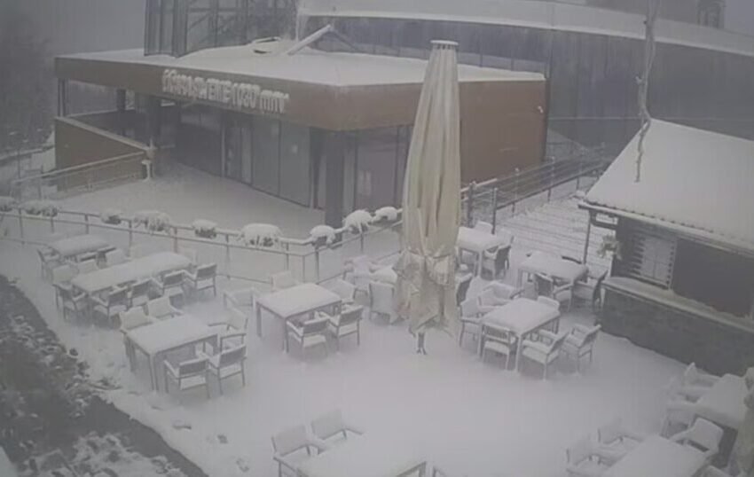  Делови од Хрватска побелеа, снег падна и на Сљеме