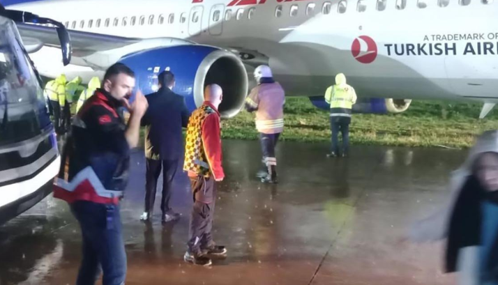  Авион на линијата Приштина – Истанбул излетал од пистата по слетување, нема повредени