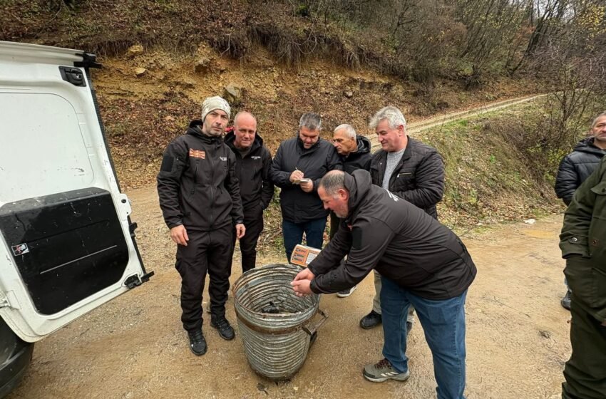  Извршено порибување на акумулацијата Глобочица со 100 кг крап-помладок