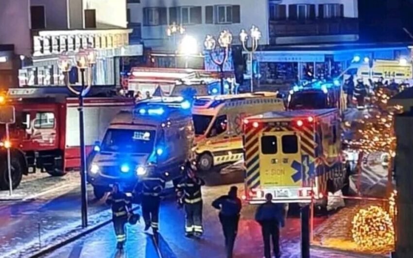  Најмалку 10 загинати во експлозија и пожар во познати швајцарски ски центар